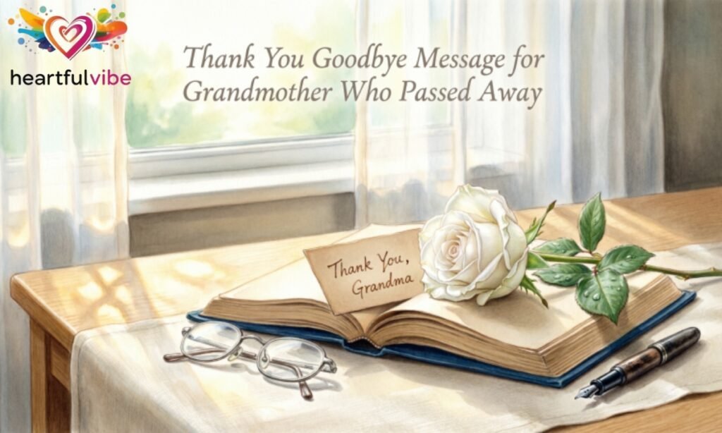 Coping with Sudden Loss: "My Grandmother Passed Away Today."