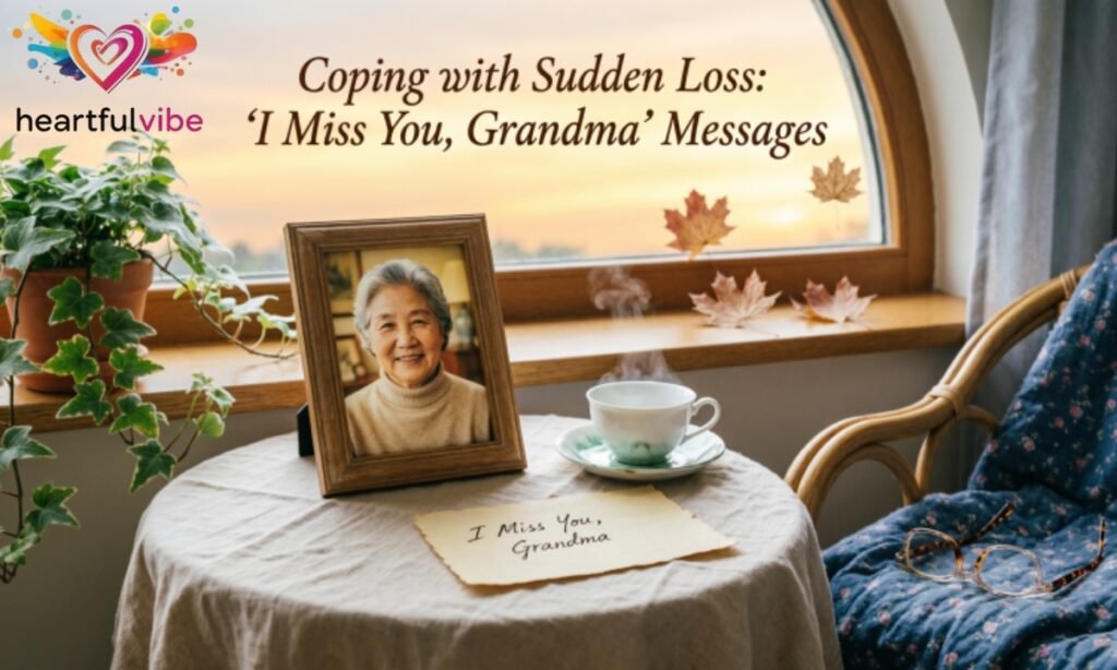 Religious/Spiritual Goodbye Message for Grandmother Who Passed Away