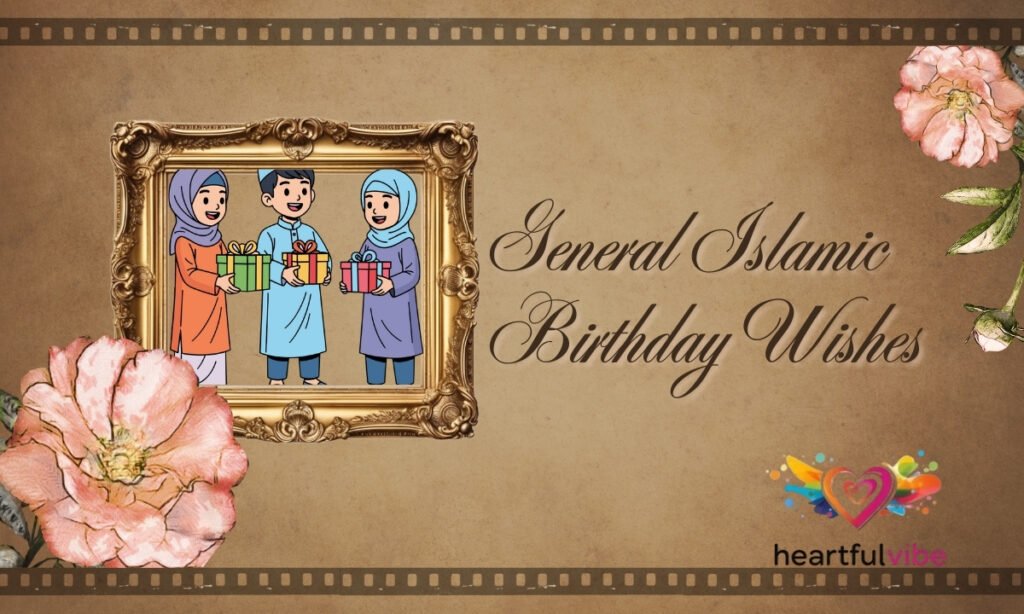 General Islamic Birthday Wishes