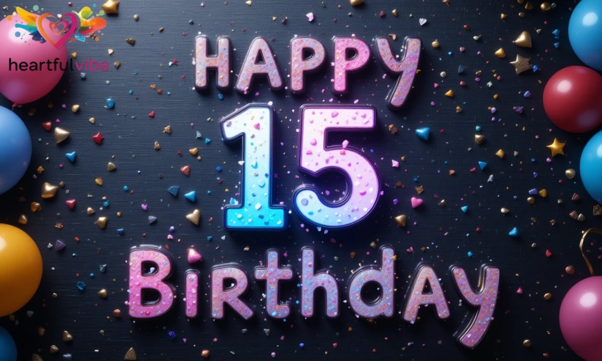 220 Happy 15th Birthday Wishes: Heartfelt Messages, Quotes