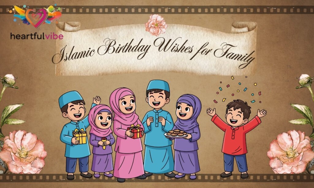 Islamic Birthday Wishes for Family