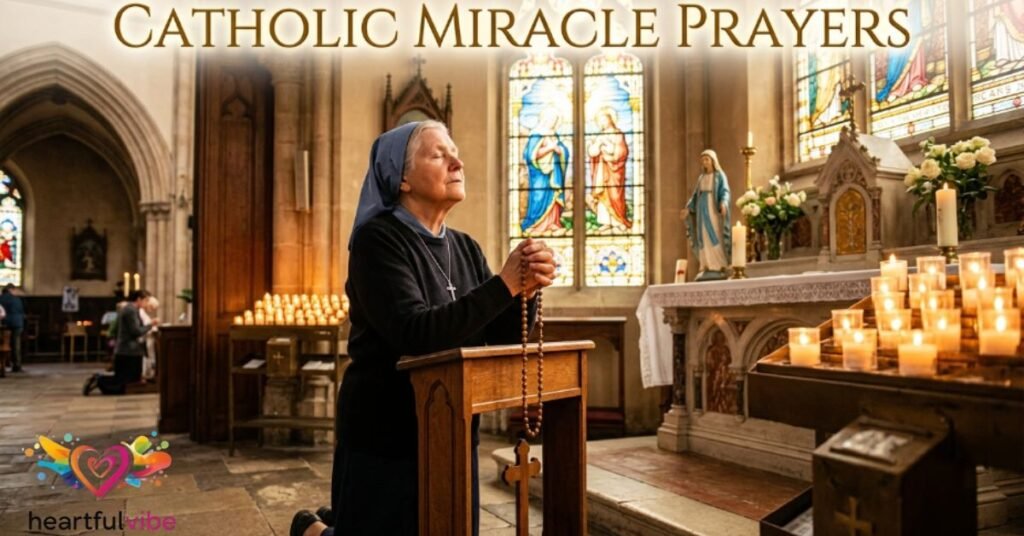 Catholic Miracle Prayers
