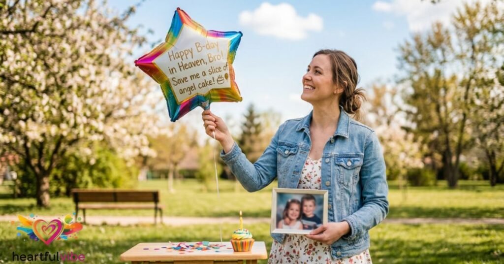 Humorous Birthday Tributes for Brother in Heaven