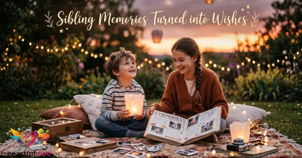 Sibling Memories Turned into Wishes