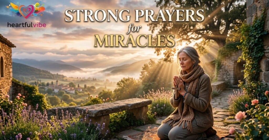 Strong Prayers for Miracles