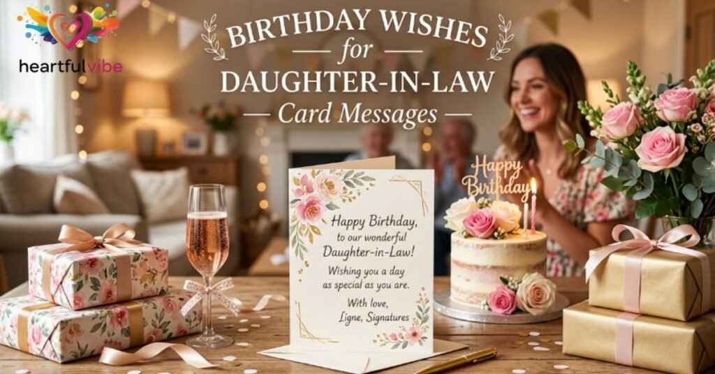 Birthday Wishes for Daughter-in-Law — Card Messages