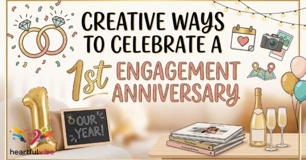 Creative Ways to Celebrate a 1st Engagement Anniversary