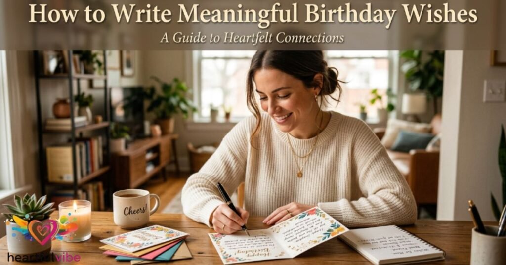 How to Write Meaningful Birthday Wishes