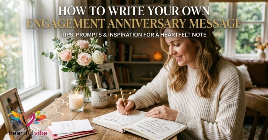 How to Write Your Own Engagement Anniversary Message