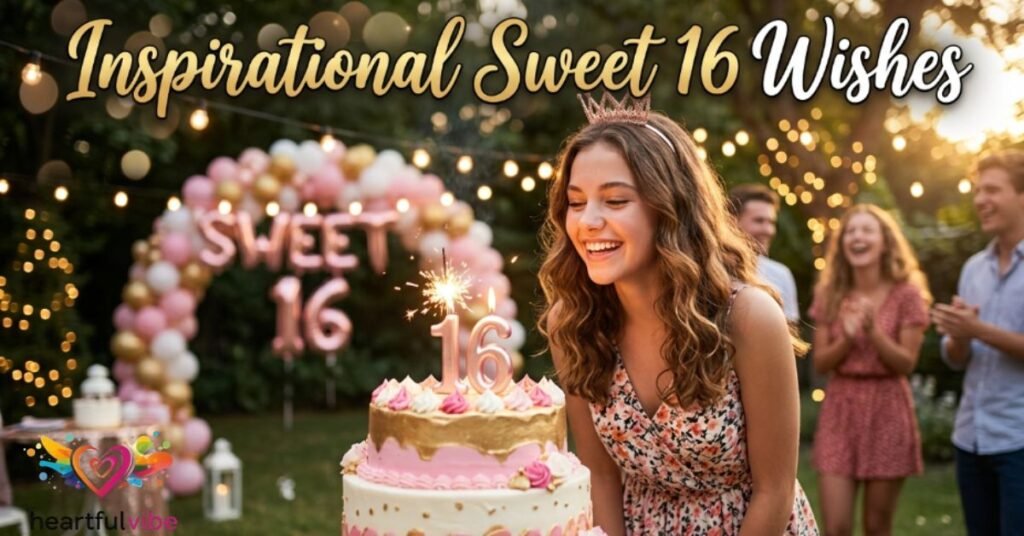 Inspirational Sweet 16 Wishes