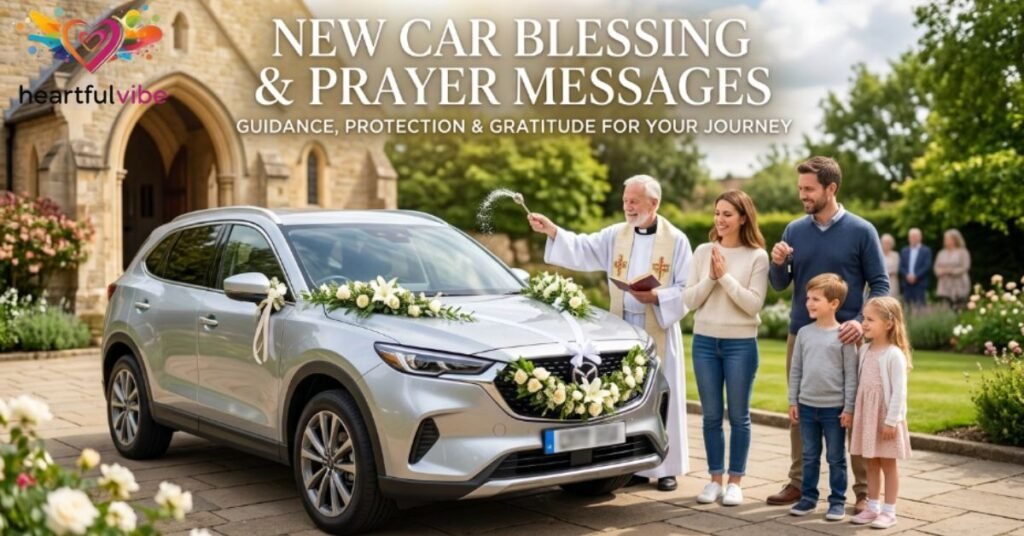 New Car Blessing & Prayer Messages