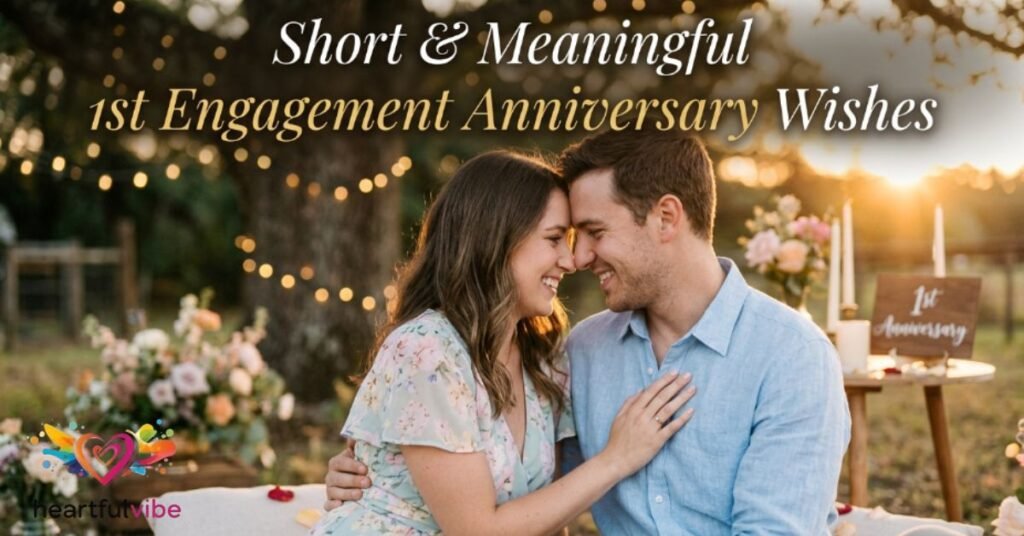 Short & Meaningful 1st Engagement Anniversary Wishes