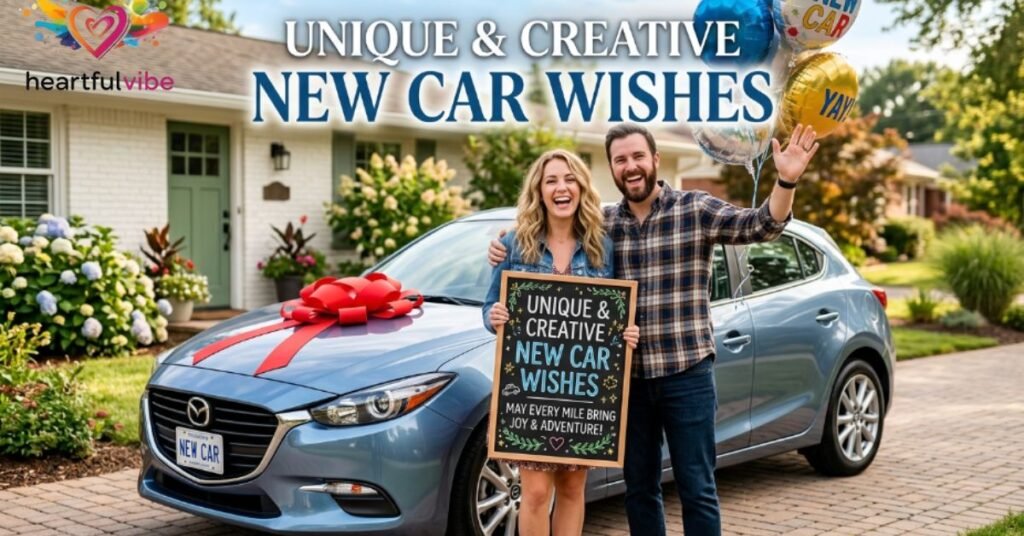 Unique & Creative New Car Wishes