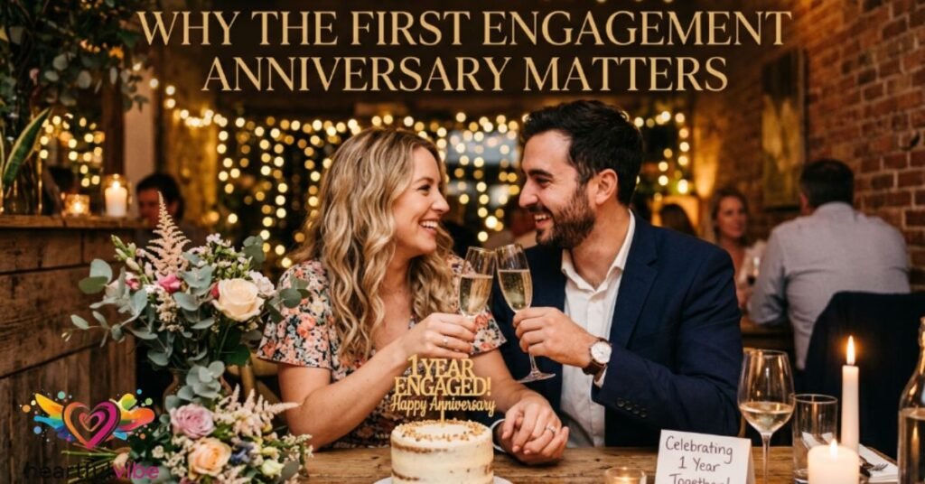 Why the first engagement anniversary matters