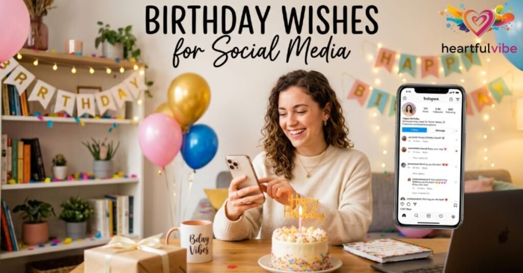 Birthday Wishes for Social Media
