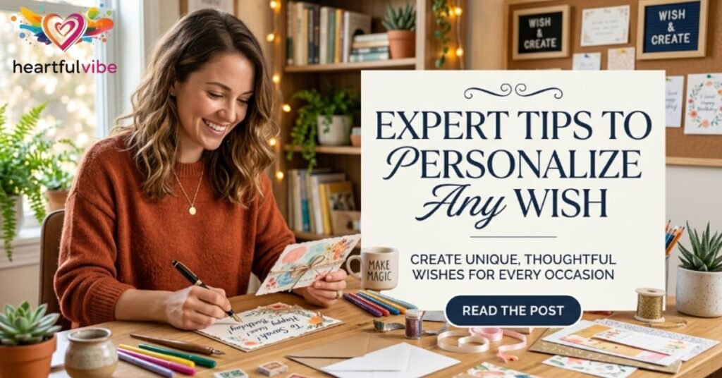 Expert Tips to Personalize Any Wish