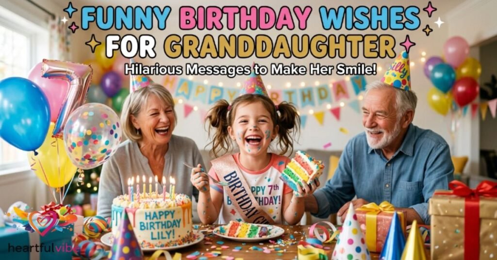 Funny Birthday Wishes for Granddaughter