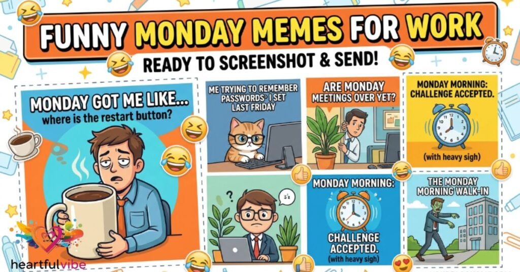Funny Monday Memes for Work You Can Screenshot and Send