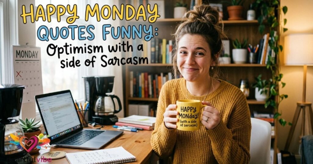 Happy Monday Quotes Funny Optimism with a Side of Sarcasm