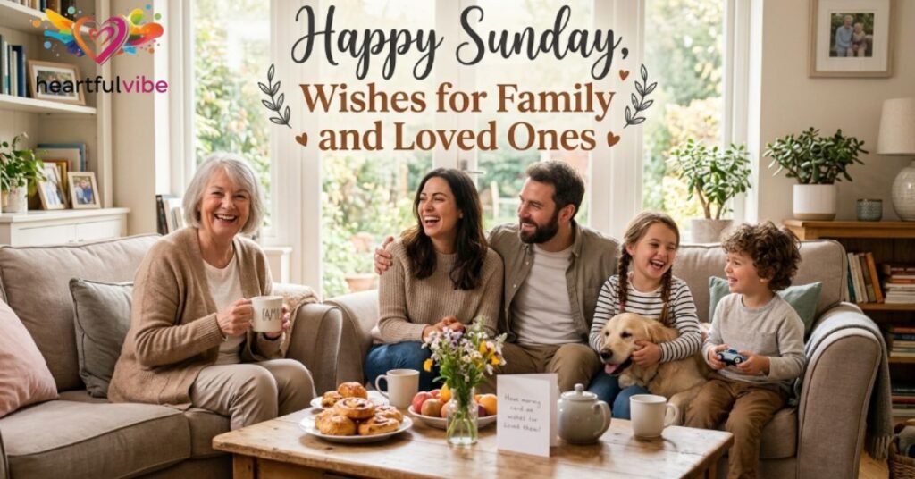 Happy Sunday, Wishes for Family and Loved Ones