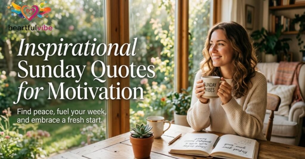 Inspirational Sunday Quotes for Motivation