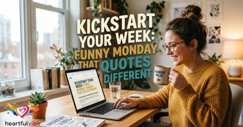 Kickstart Your Week Funny Monday Quotes That Hit Different