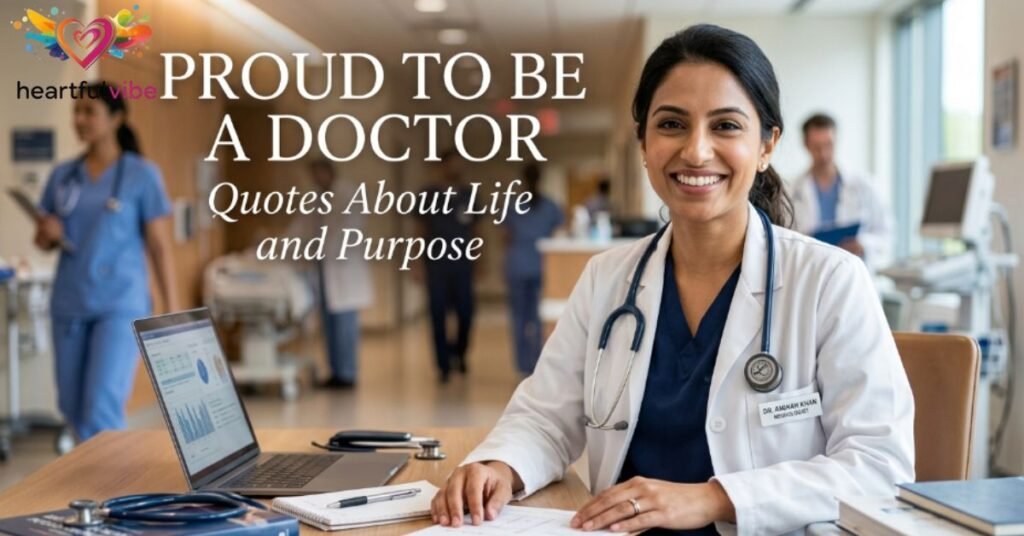 Proud to Be a Doctor Quotes About Life and Purpose