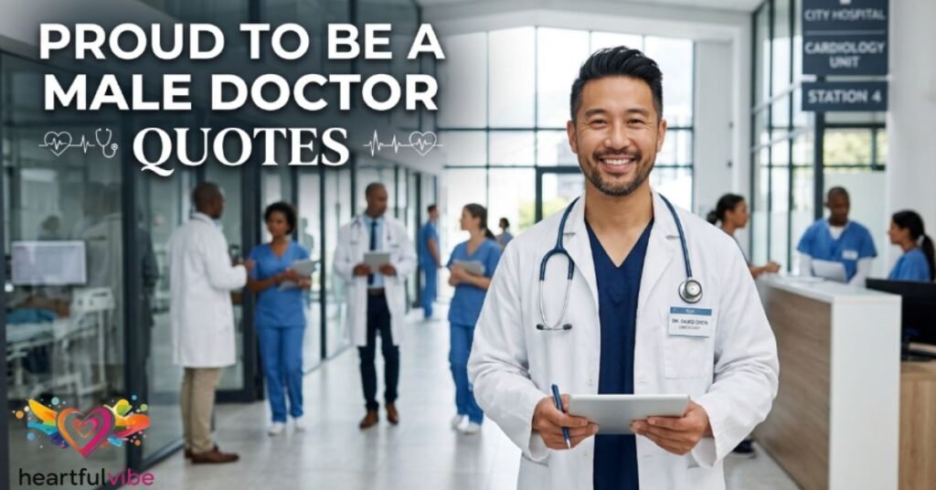 Proud to Be a Male Doctor Quotes