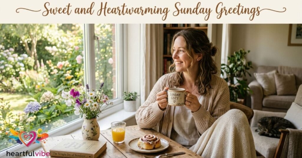Sweet and Heartwarming Sunday Greetings