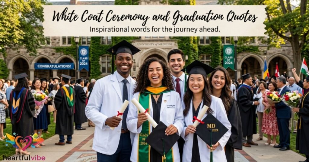 White Coat Ceremony and Graduation Quotes