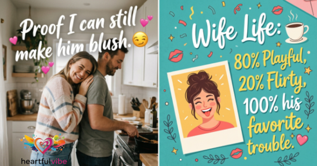 Flirty and Playful Wife Captions