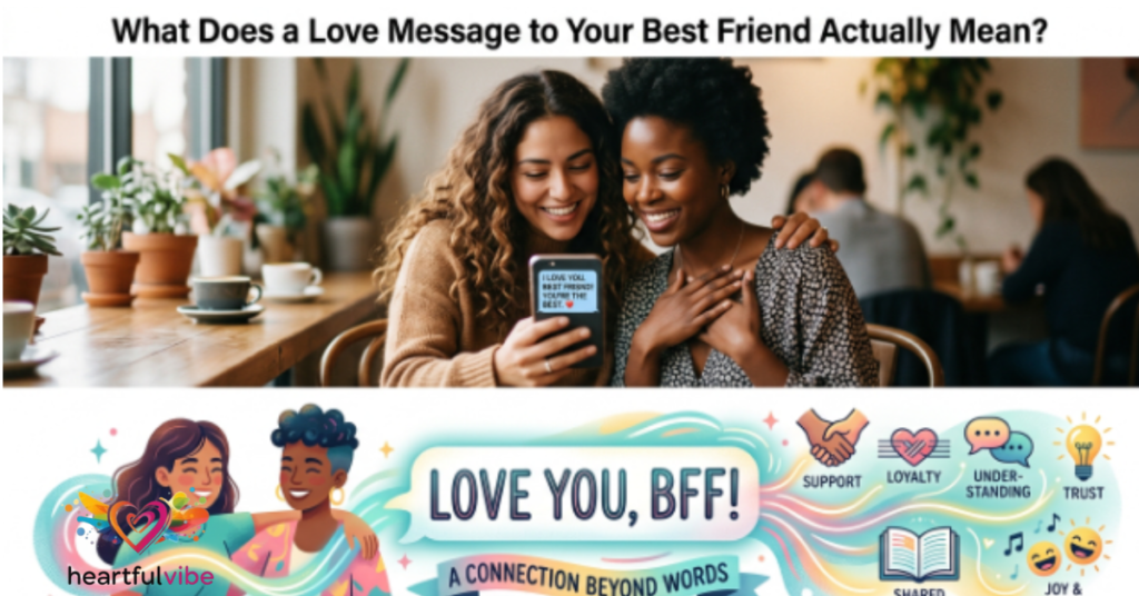 What Does a Love Message to Your Best Friend Actually Mean?