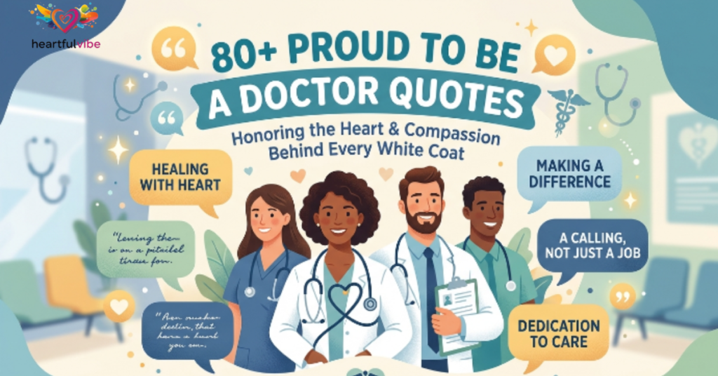 Proud to Be a Doctor Quotes