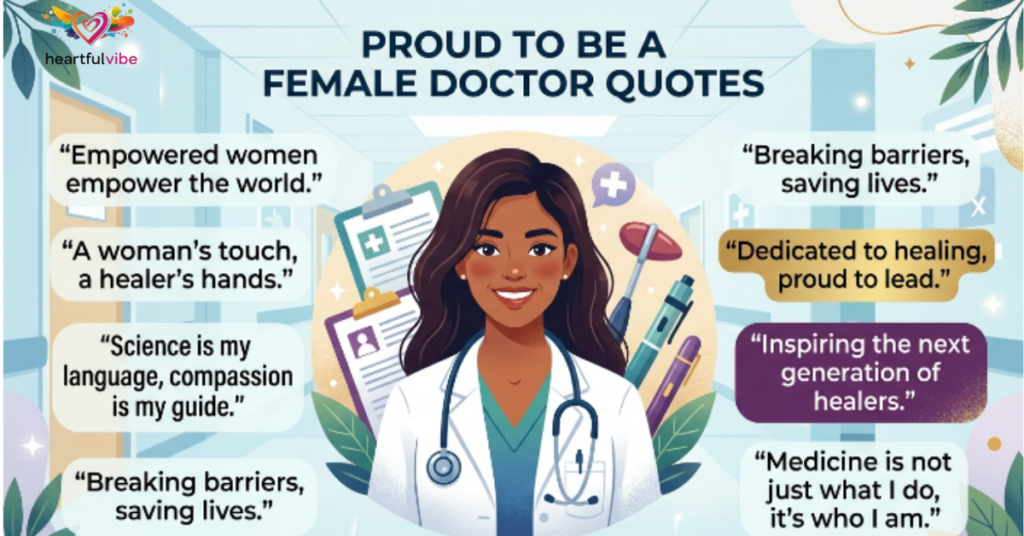 Proud to Be a Female Doctor Quotes