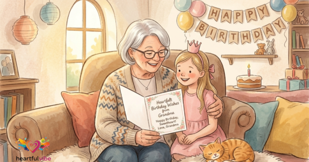 Heartfelt Birthday Wishes from Grandma