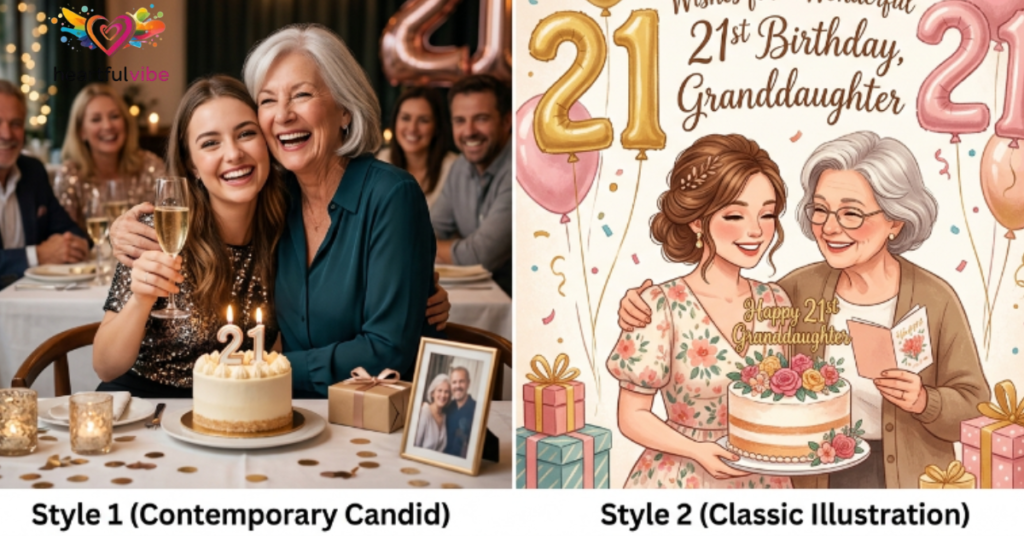 21st Birthday Wishes for Granddaughter
