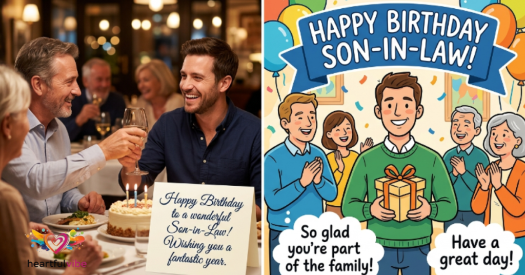 Short and Simple Birthday Wishes for Son-in-Law