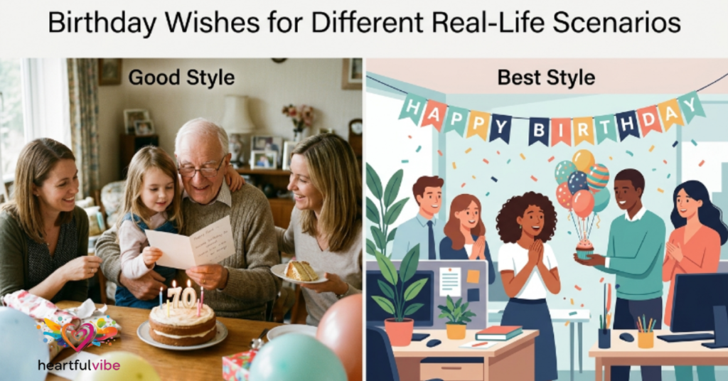 Birthday Wishes for Different Real-Life Scenarios