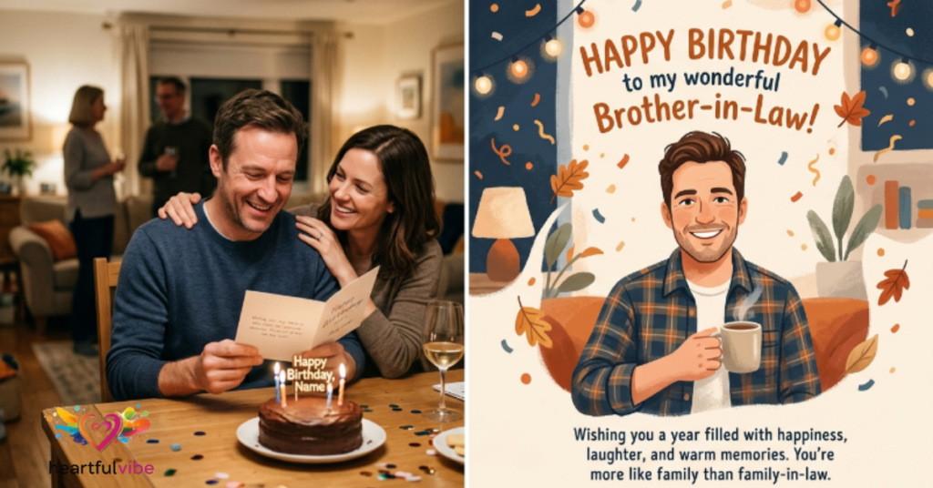 Warm & Emotional Birthday Wishes for Brother-in-Law