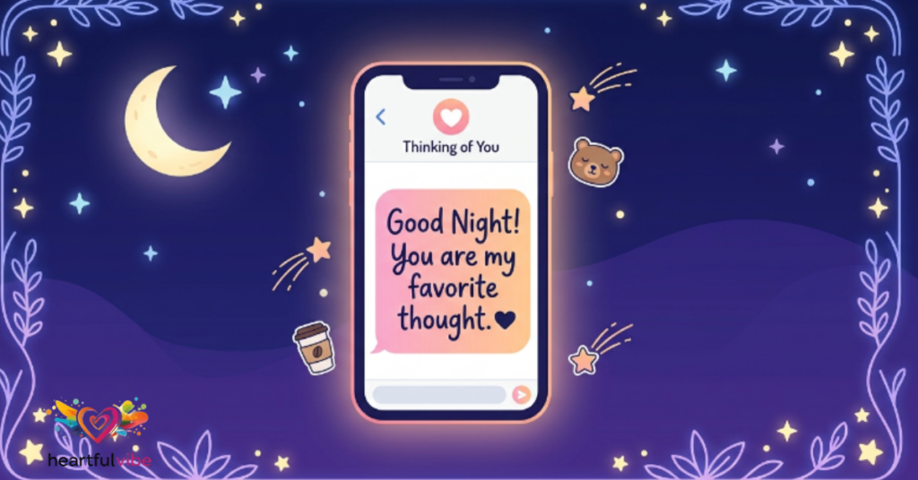 Good Night Messages to Make Him Feel Special