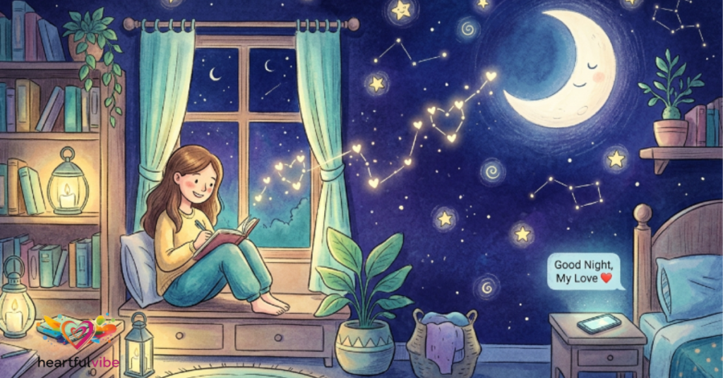 Loving Good Night Wishes for Him