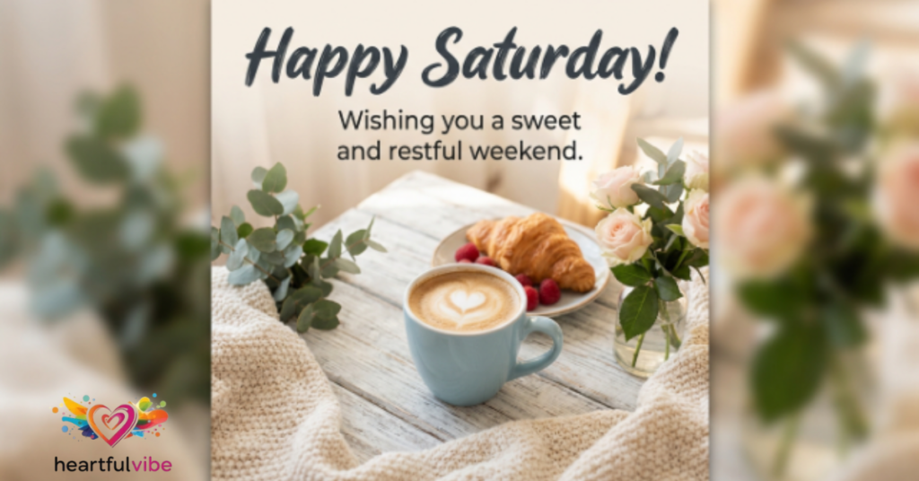 Sweet and Short Saturday Morning Messages for Social Media