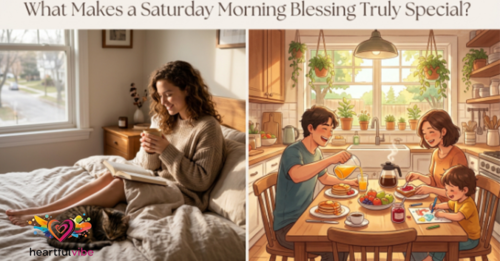 What Makes a Saturday Morning Blessing Truly Special?