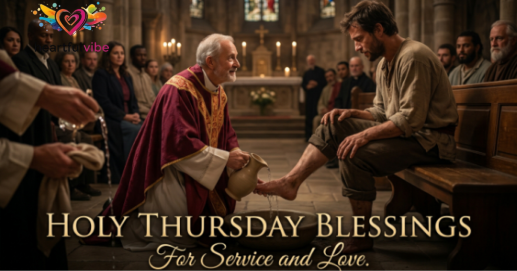 Holy Thursday Blessings for Service and Love