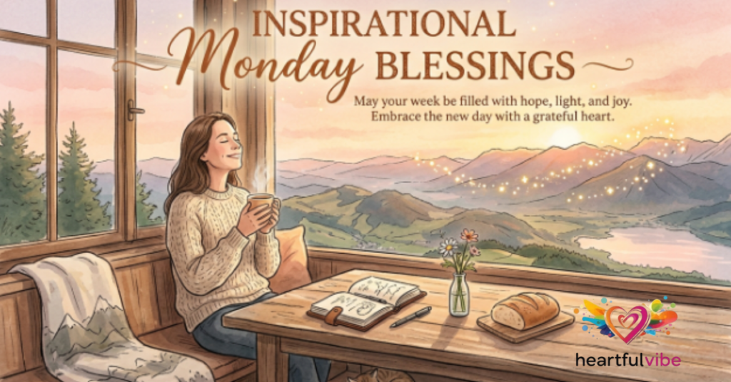 Inspirational Monday Blessings