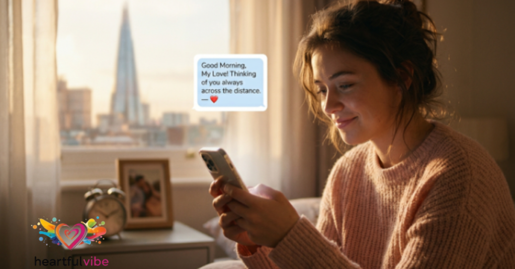 Sweet Good Morning Long Distance Messages for Her