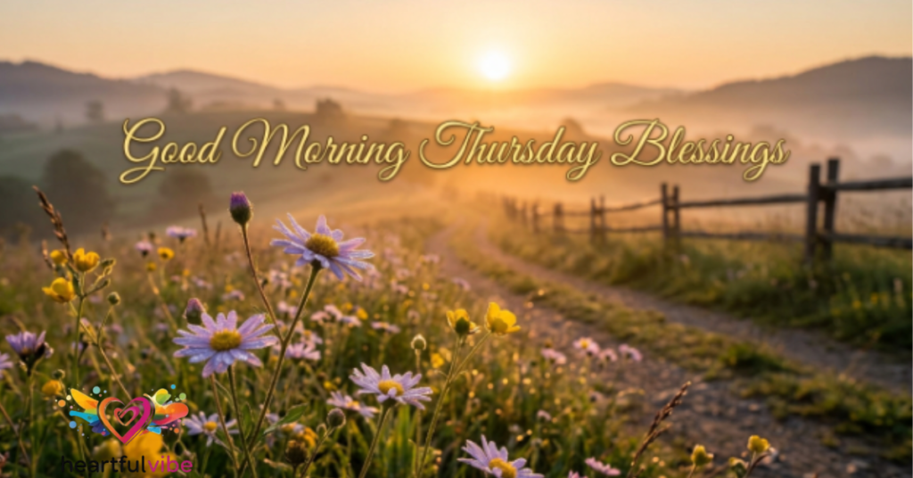 Beautiful Good Morning Thursday Blessings
