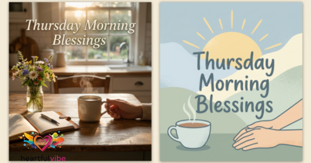 Thursday Morning Blessings