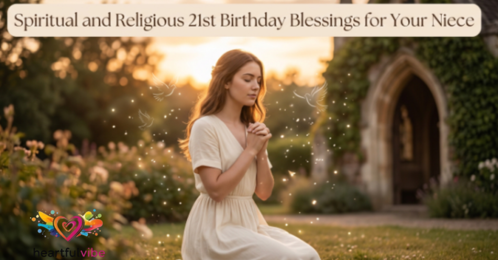 Spiritual and Religious 21st Birthday Blessings for Your Niece