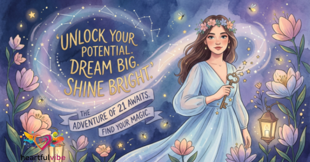 Inspirational 21st Birthday Quotes to Empower and Motivate Her